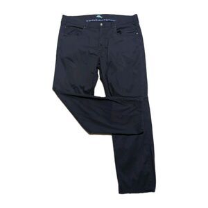 Tommy Bahama Men’s 38x30 Navy Blue Paradise Chino Pants Authentic Fit Flat Front